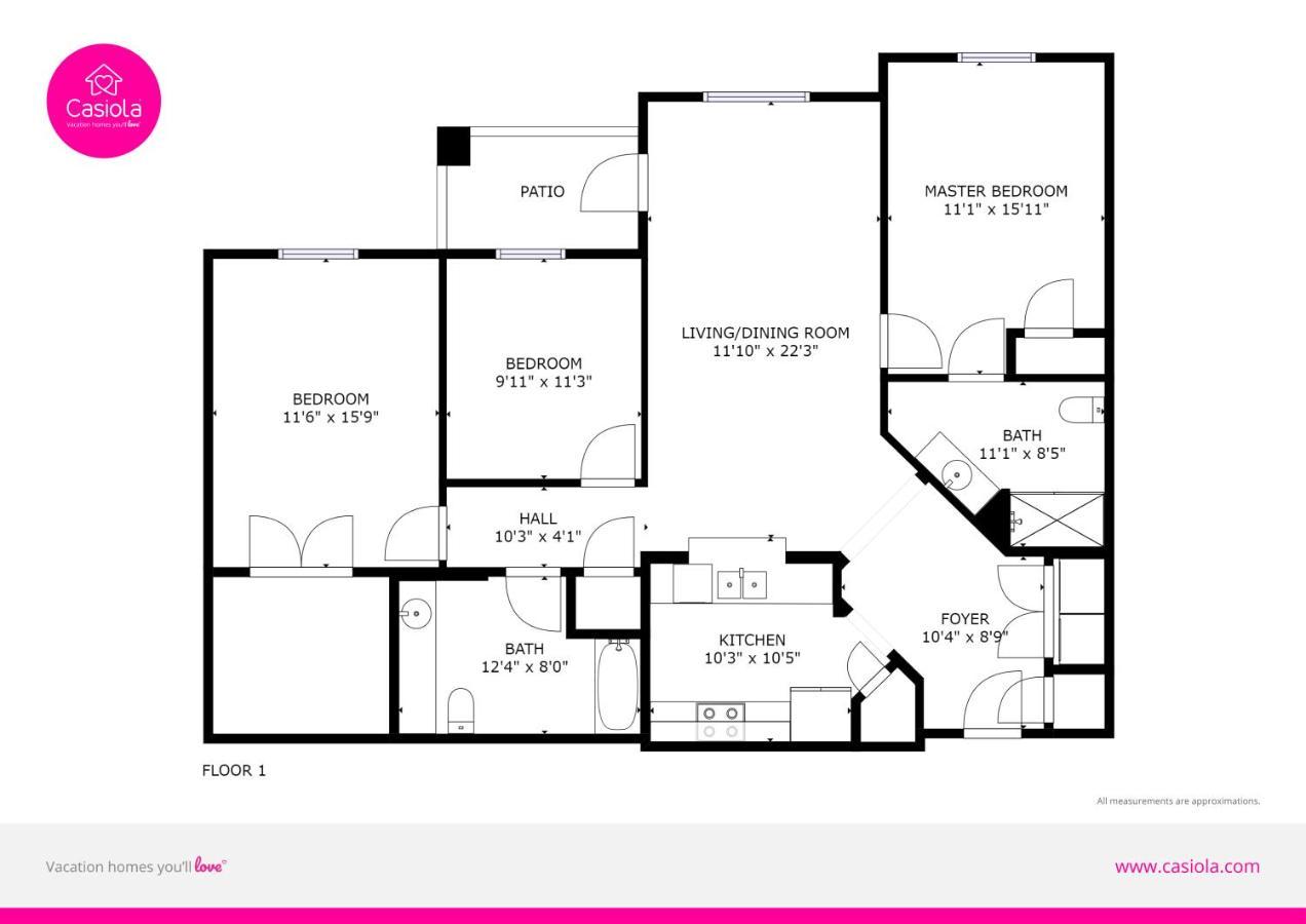 Ground-floor Next To Vista Cay Clubhouse And Pool! Apartment