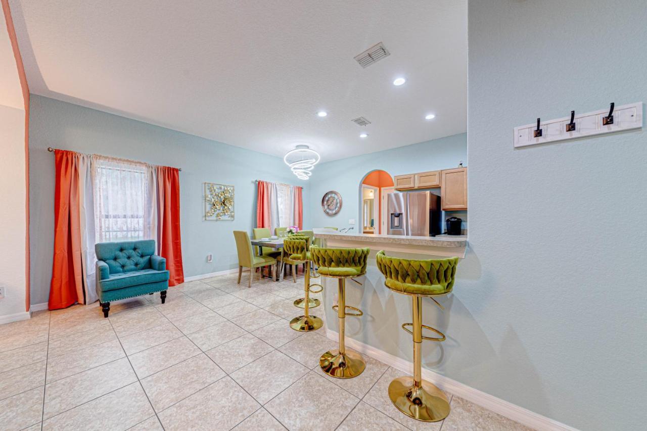 Affordable 4 Bedroom Luxury Near Disney/private Pool/arcade/game *