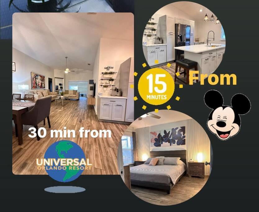 Holiday home Big Pool Heater,no Laundry! Huge Yard,5 Bedroom,3 Bath Free Wifi, Close To Disney, Walmart,stores Restaurants Few Minutes From The House