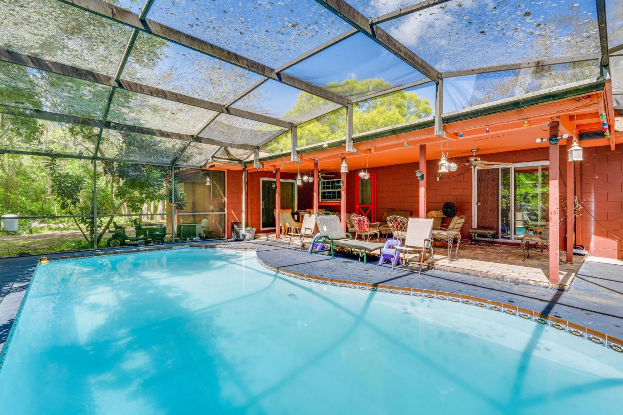 South Apopka With Pool About 16 Mi To Orlando! * Orlando