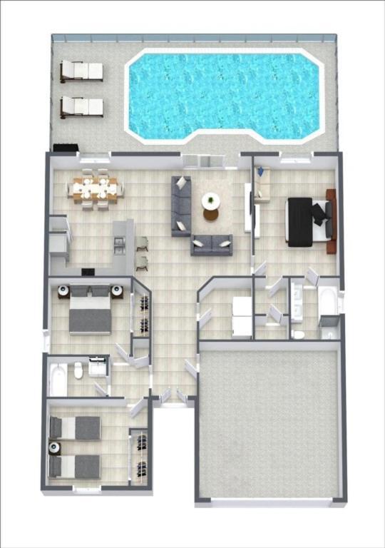 3 Bedrooms - 2 Bathrooms - Cumbrian Lakes 4695 Cl Orlando