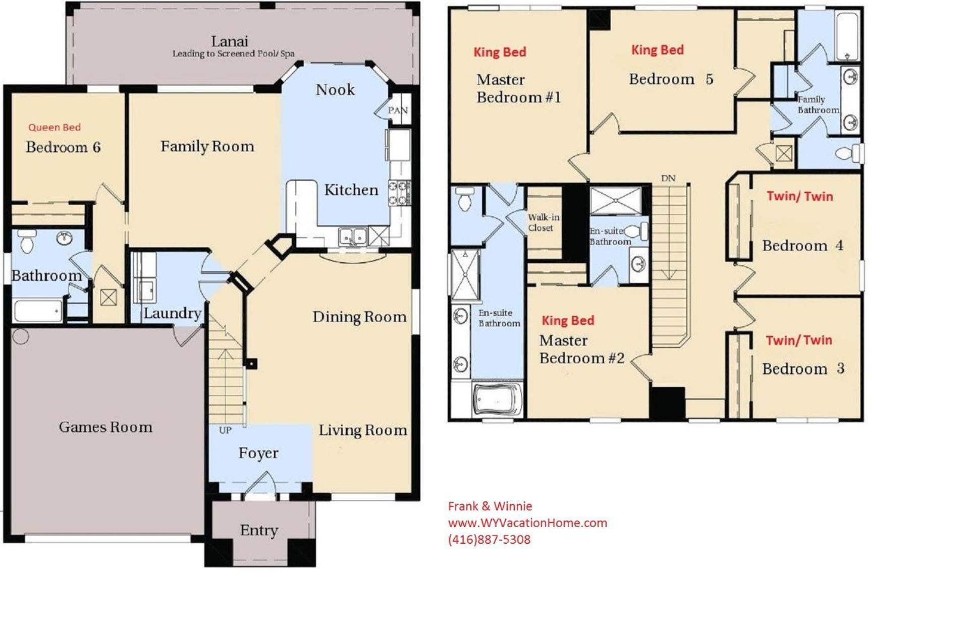 Holiday home Windsor Hills 6br Pool Private Theater Orlando