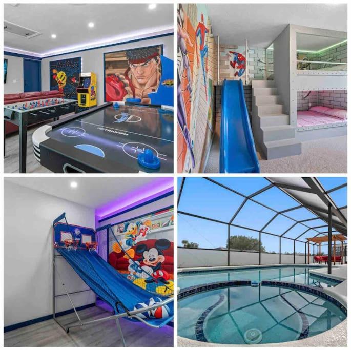 13 Mins From Disney Arcade, Private Pool, & Themed Rooms Holiday home *