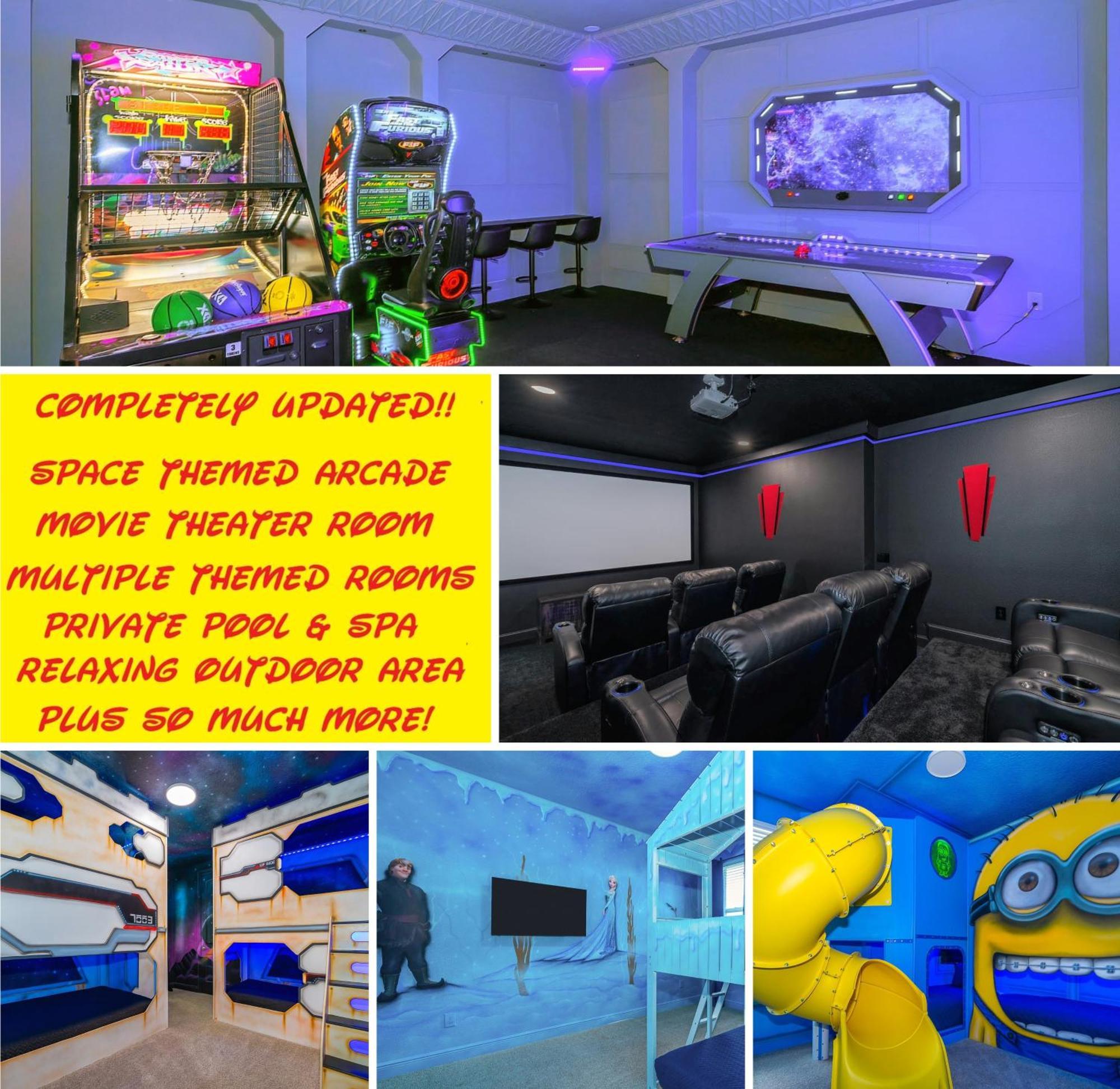 Epic Family Fun! Games & Theme Room, Pool - Encore Resort, Near Orlando