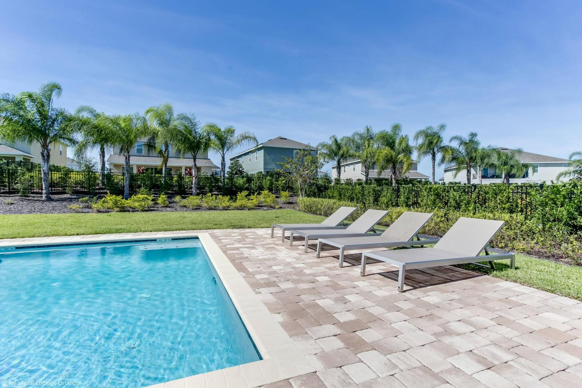 8 Bedroom Vacation With Pool 2114 Holiday home Orlando