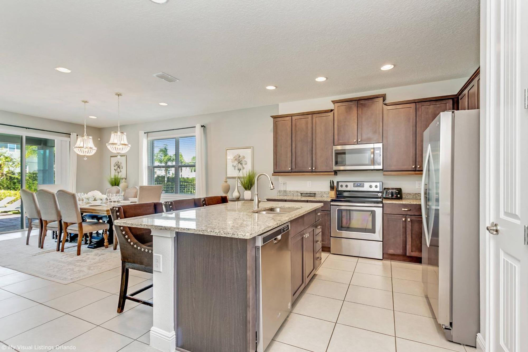 8 Bedroom Vacation With Pool 2114 Holiday home Orlando