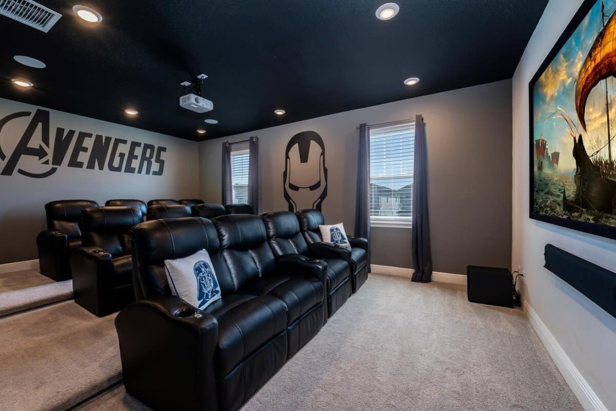 Beautiful 7 Bedroom 6 5 Bath W Pool Movie Theater Villa