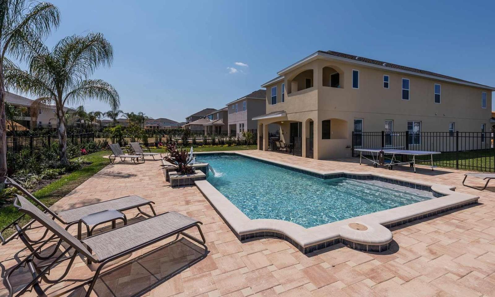 Stunning 5 Bdrm Oasis With Upscale Private Pool At Encore Holiday home *