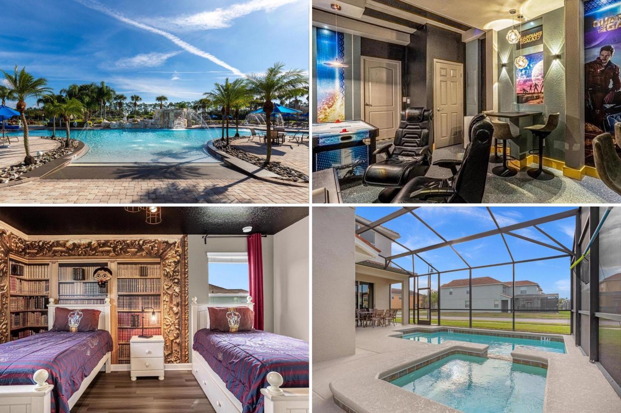 5 Bedrooms- 5 Bathrooms- Paradise Palms 2954 Bp Apartment