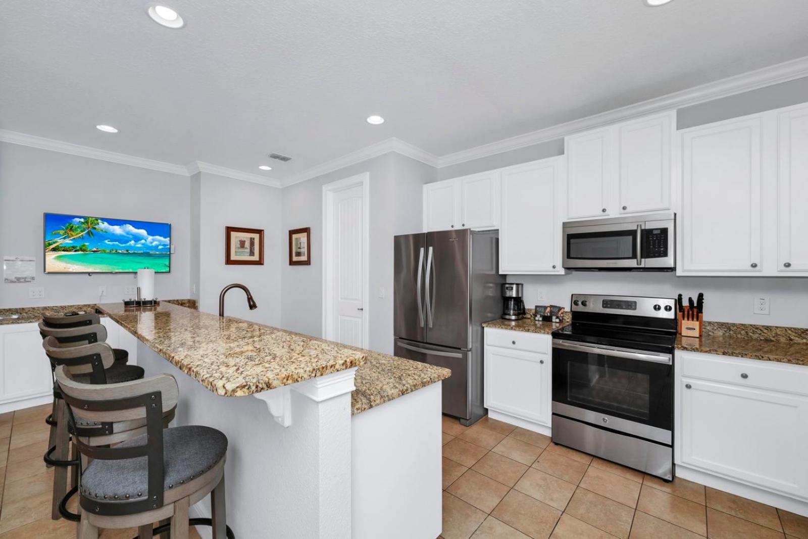 Glorious Near With Private Pool, Game Room, Themed And Water Park Access At Encore Reunion - 7643wi * Orlando