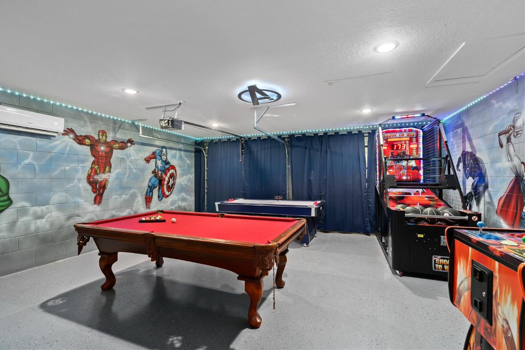 Holiday home Luxury 5br Near Disney, Private Pool & Game *
