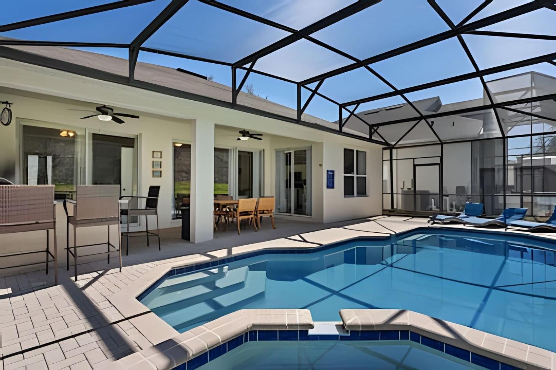 Dnf - 2650 - Luxurious 4br/4ba | Private Pool & Game Orlando