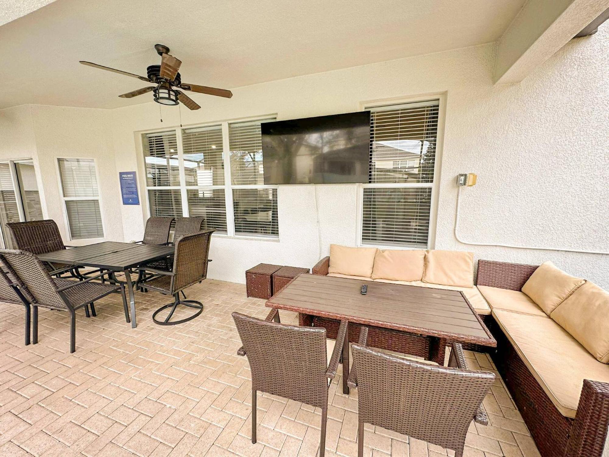 Family Fun 6br Poolside W Water Park Game Orlando