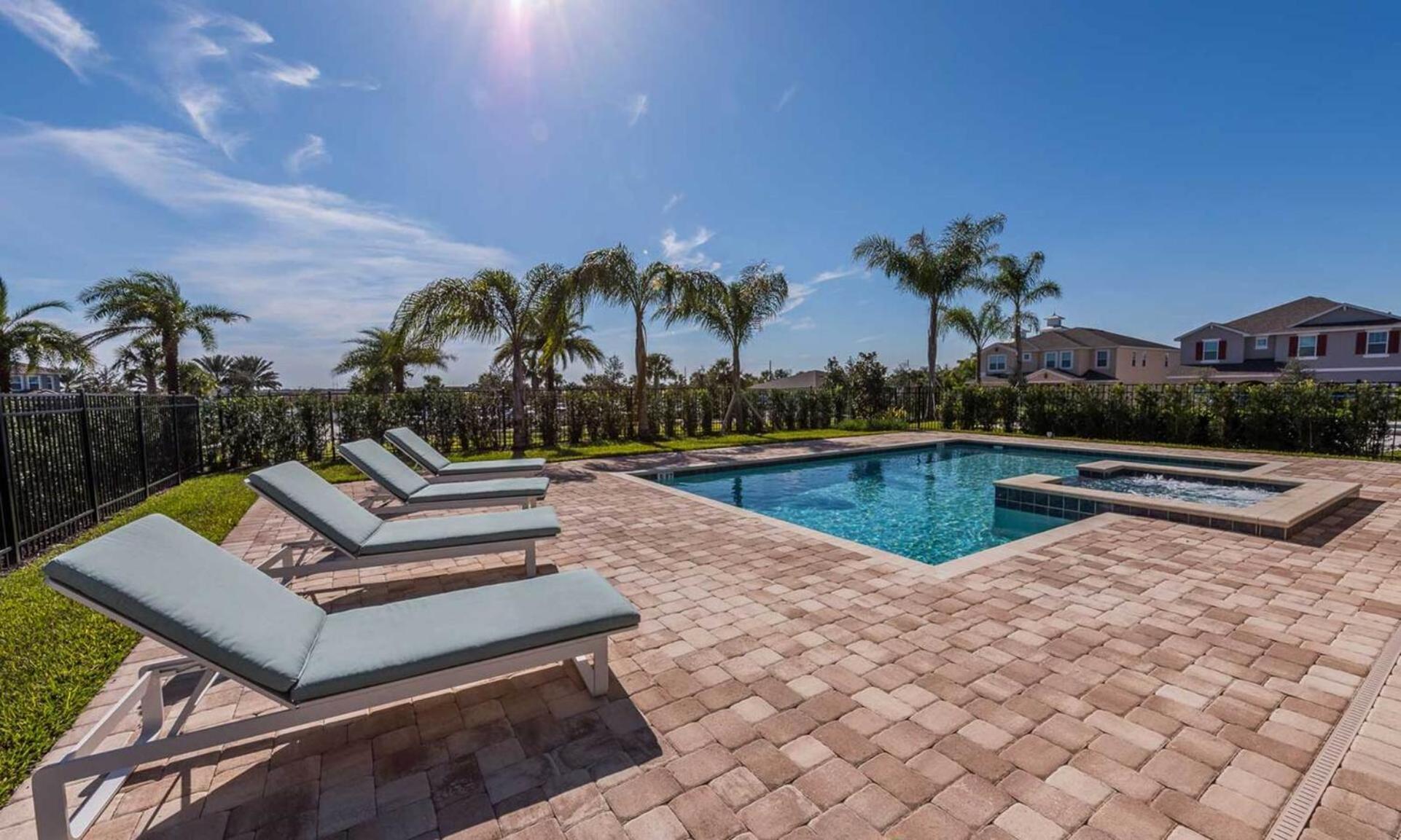Villa Luxury With Private Pool On Encore At Reunion 4498 *