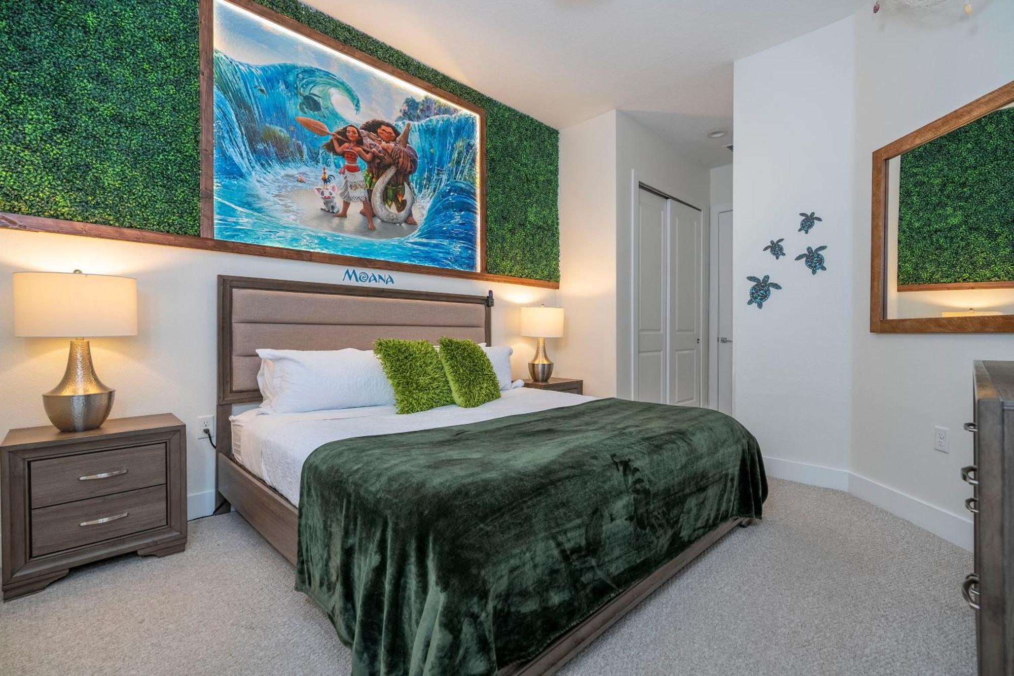 Themed House 5 Min To Parks, Heated Pool, Jacuzzi, Gym And * Orlando