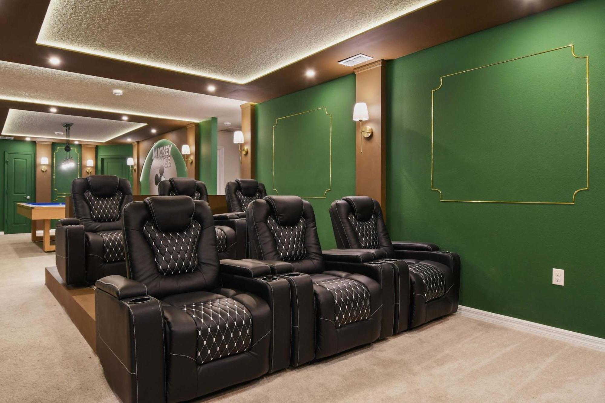 Luxurious Windsor Cay Retreat With Theater & Pool Orlando