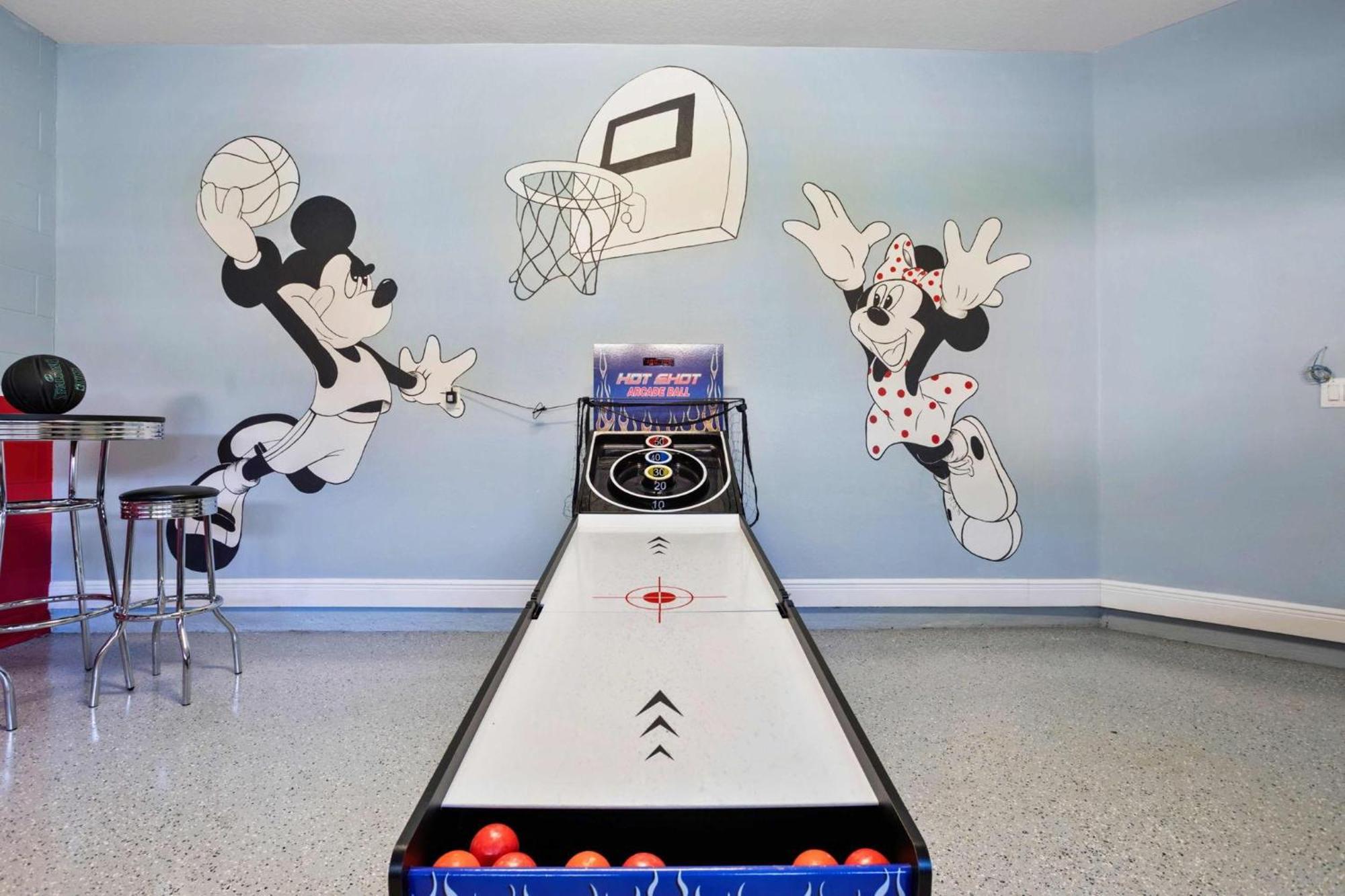 Sun-filled 6 Bdrm With Game At Encore Orlando