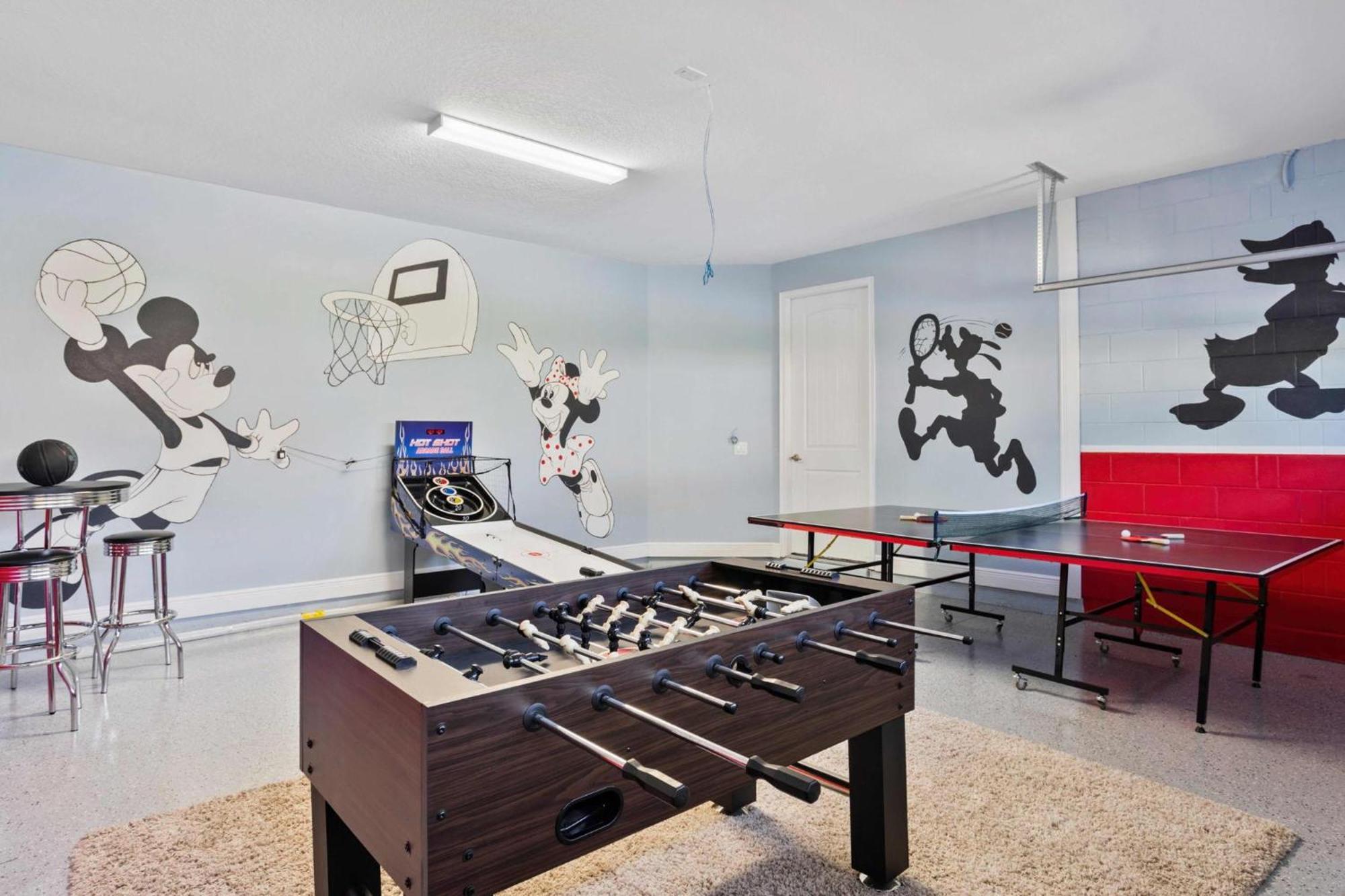 Holiday home Sun-filled 6 Bdrm With Game At Encore Orlando