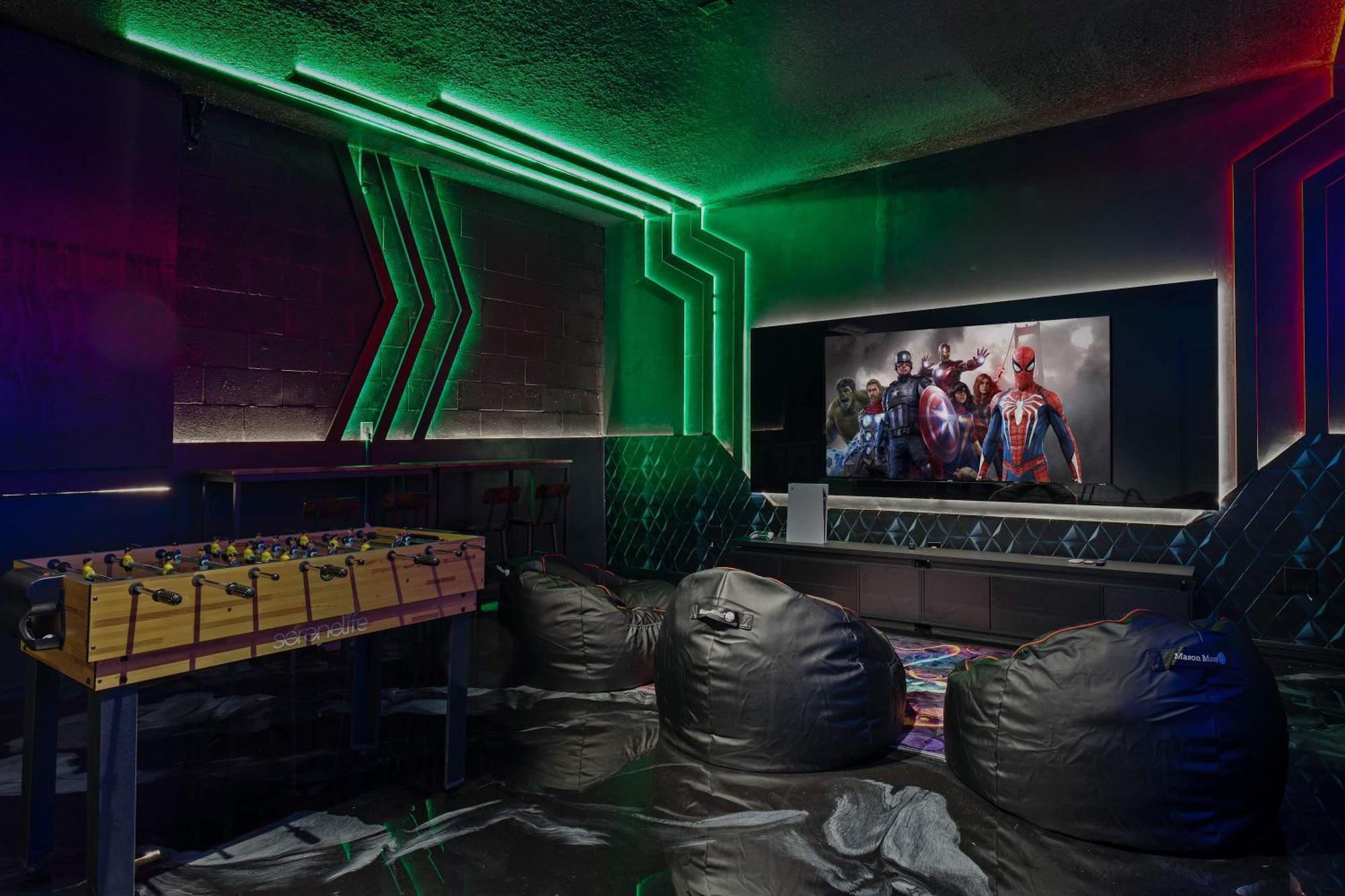 Holiday home Super Homey- 8bdr - Ps5 Arcades Poker Loft *