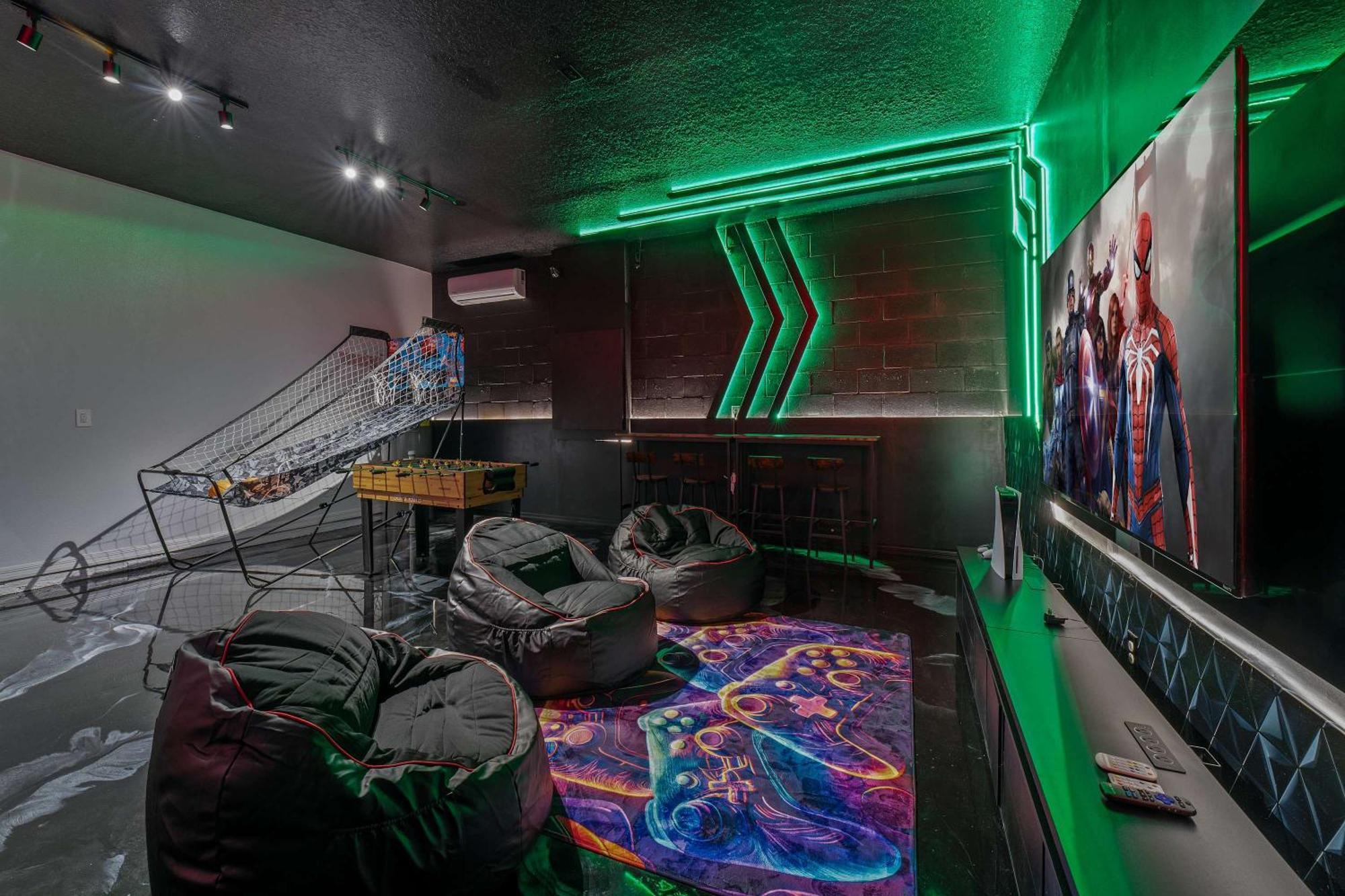 Holiday home Super Homey- 8bdr - Ps5 Arcades Poker Loft