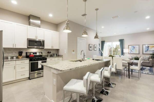 4 Bedroom 4 Ba Luxury 5min To Disneyworld 1804ft² Free Gym Orlando