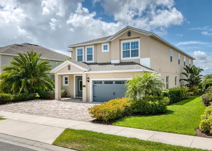 Modern Home With Water Park Access Near Disney With Pool Table And Resort Amenities By Rentyl - 7644F