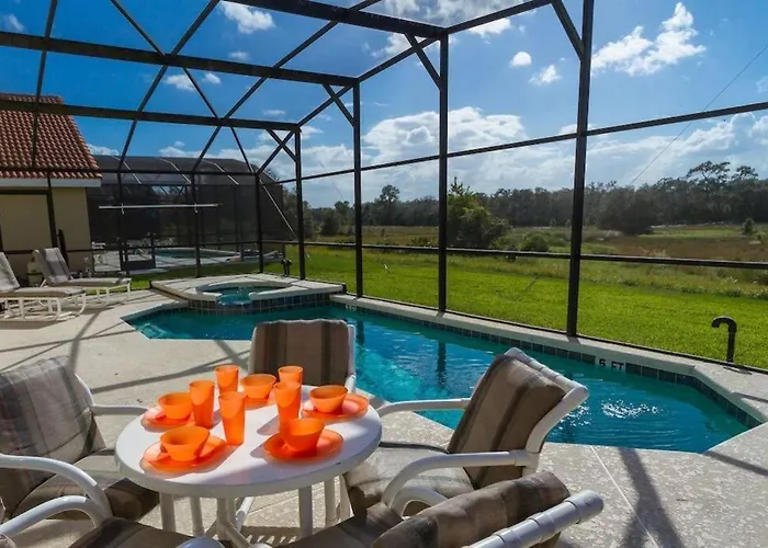 Family Disney Home, Pool, Spa, Nice View, Gated Resort -301