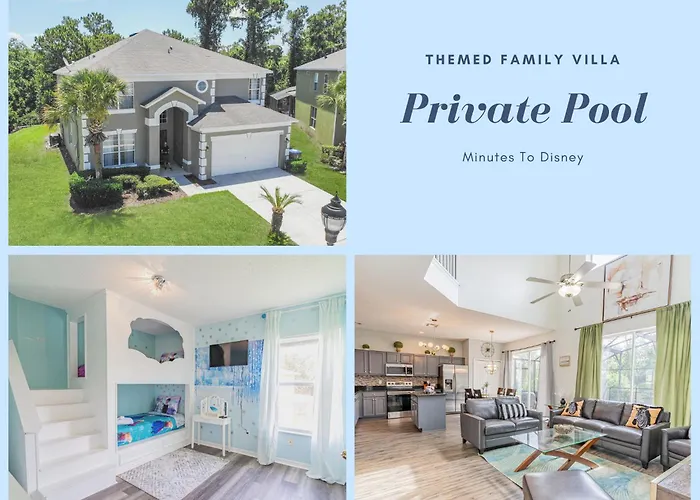 Themed Villa, 12 Min To Disney, Resort Access