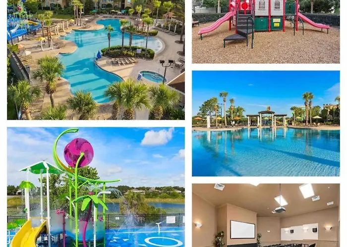 Windsor Hills Spacious Condo,Pool,Slides,By Disney