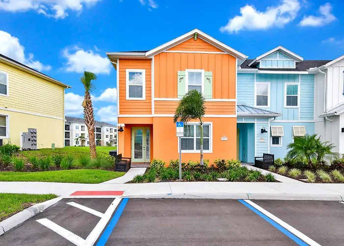 Orange Paradise Villa Near Disney With Margaritaville Resort Access - 3177Cs