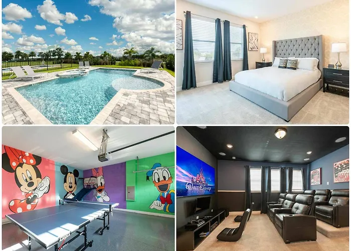 Dluxx Stunning House With Pool Movie Theater 428