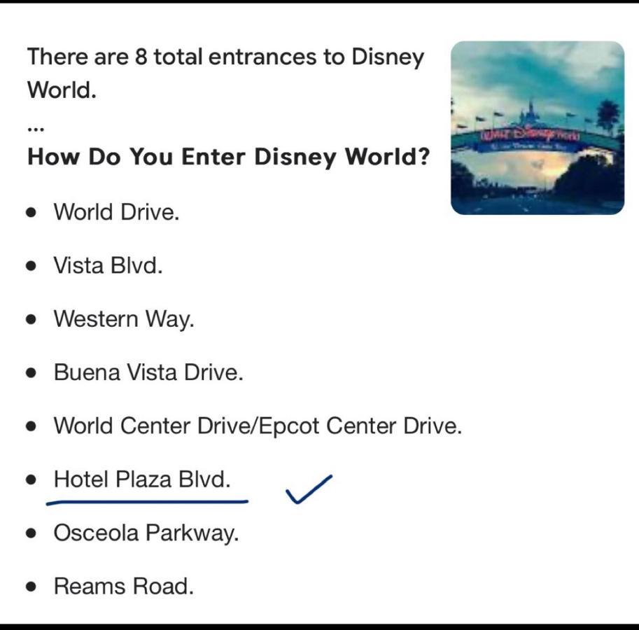 Disney 1 Mile , Blue Heron 1 Room 2 Bath,Amenities,6 Guests, Walk To Restaurants, No Fees At Check In Apartment *