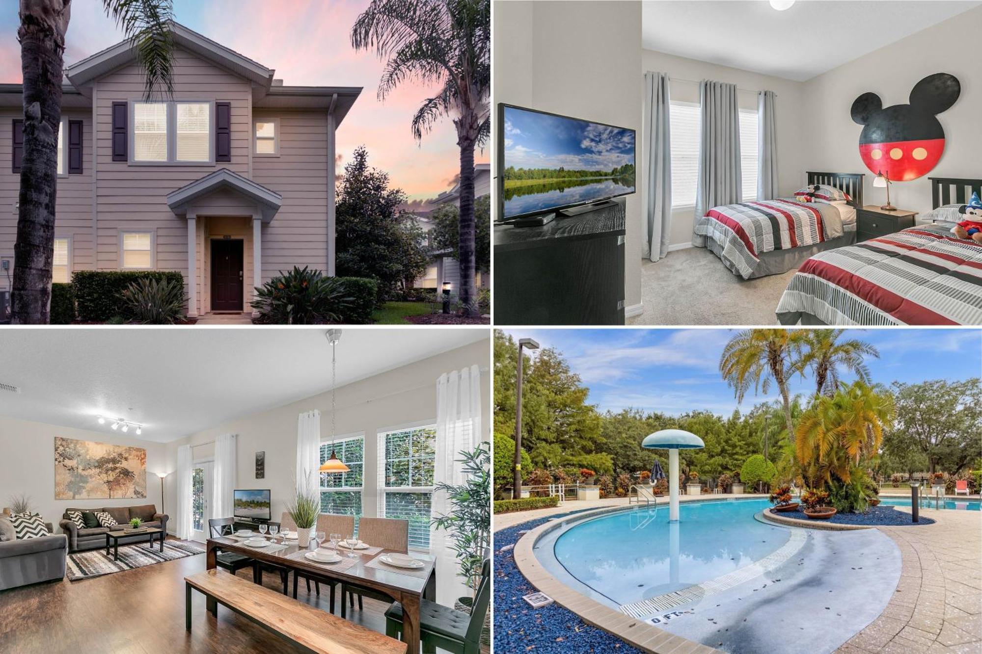 4 Bedrooms - 3 Bathrooms - Lucaya Village 14-101 Orlando