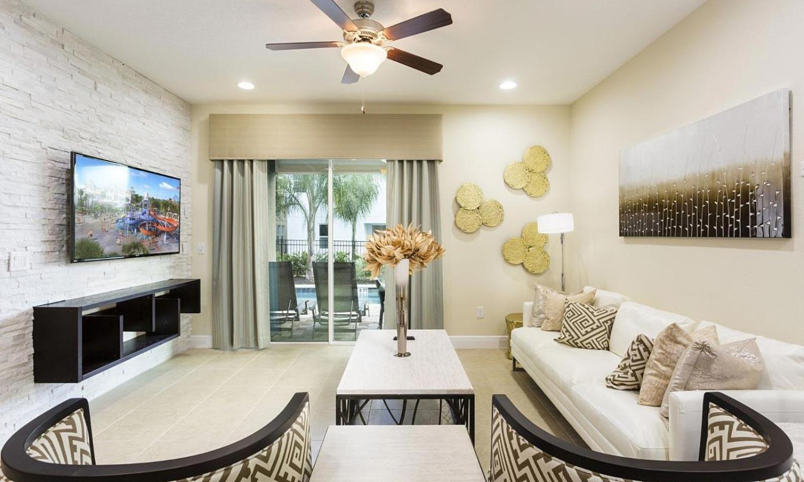 Bright 7 Bdrm With Themed Bedrooms At Encore Holiday home